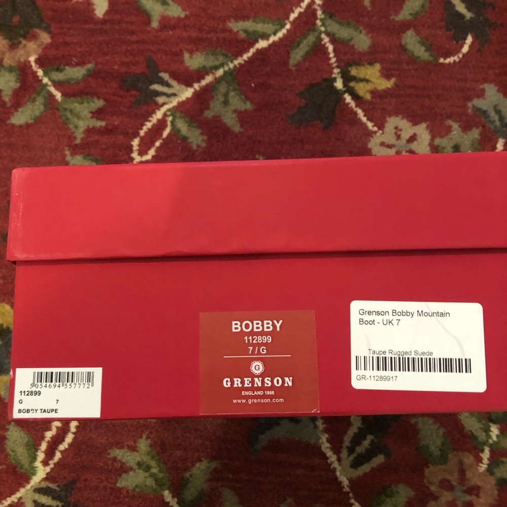 Bobby grenson boots taupe